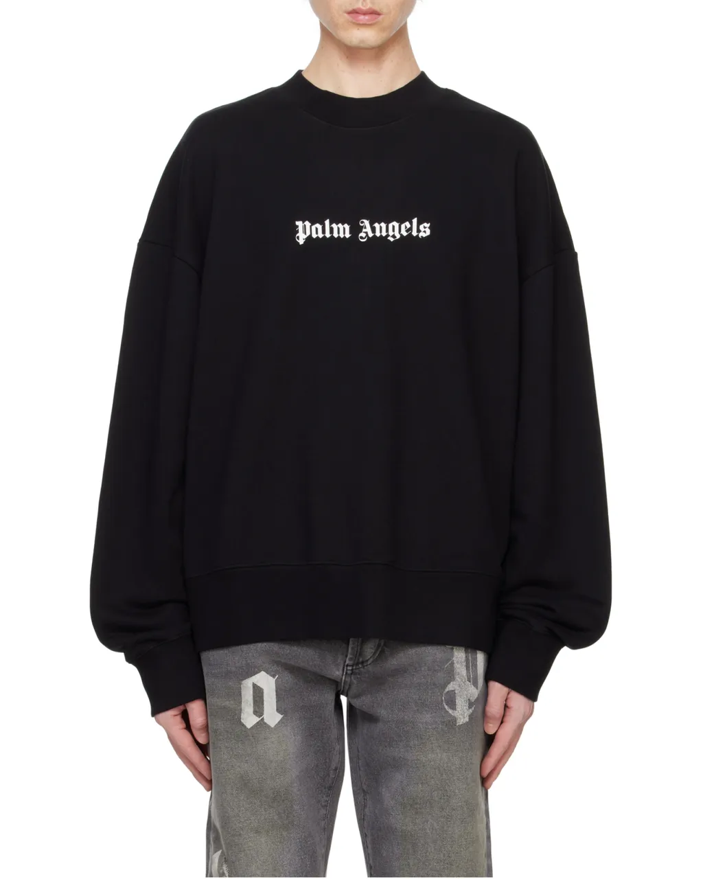 Logo Printed Crewneck Sweatshirt