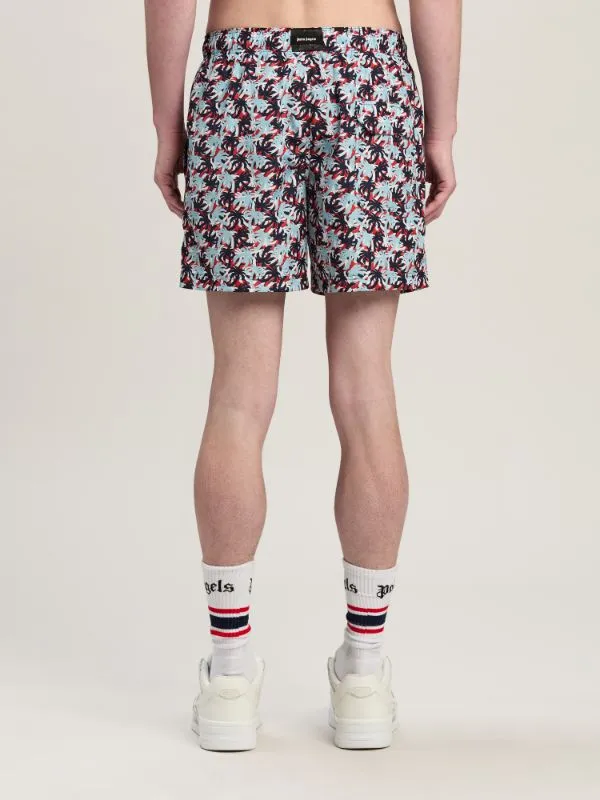 Palm Camo Swimshorts
