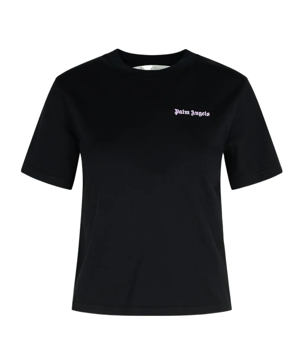 Logo Embroidered Crewneck T-Shirt