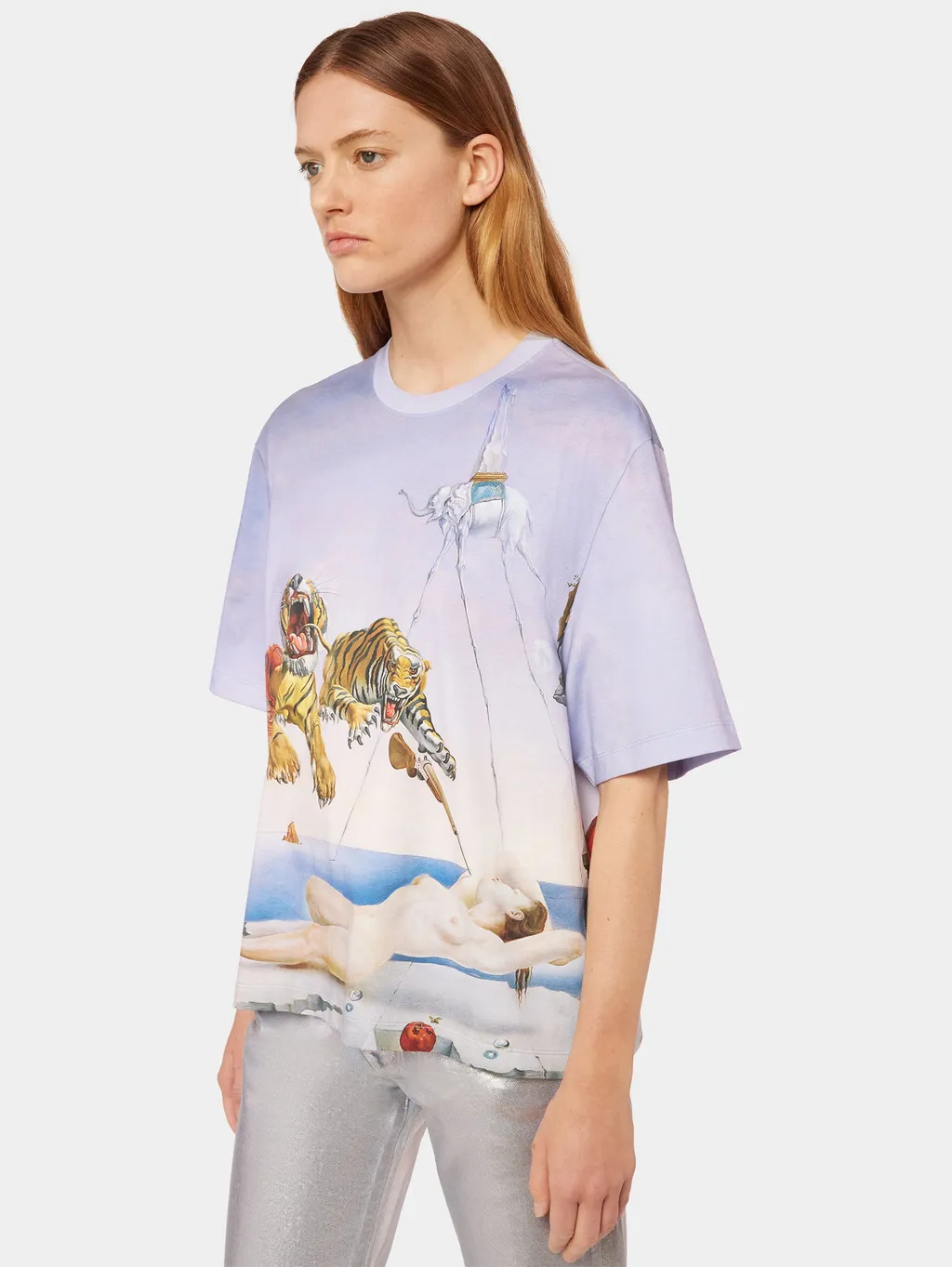 All-Over Graphic Print T-Shirt