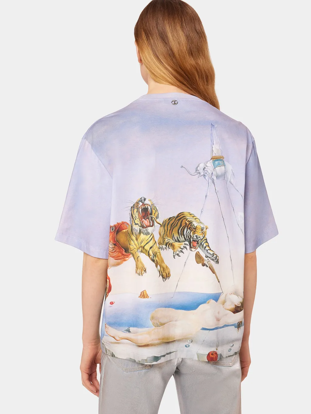 All-Over Graphic Print T-Shirt
