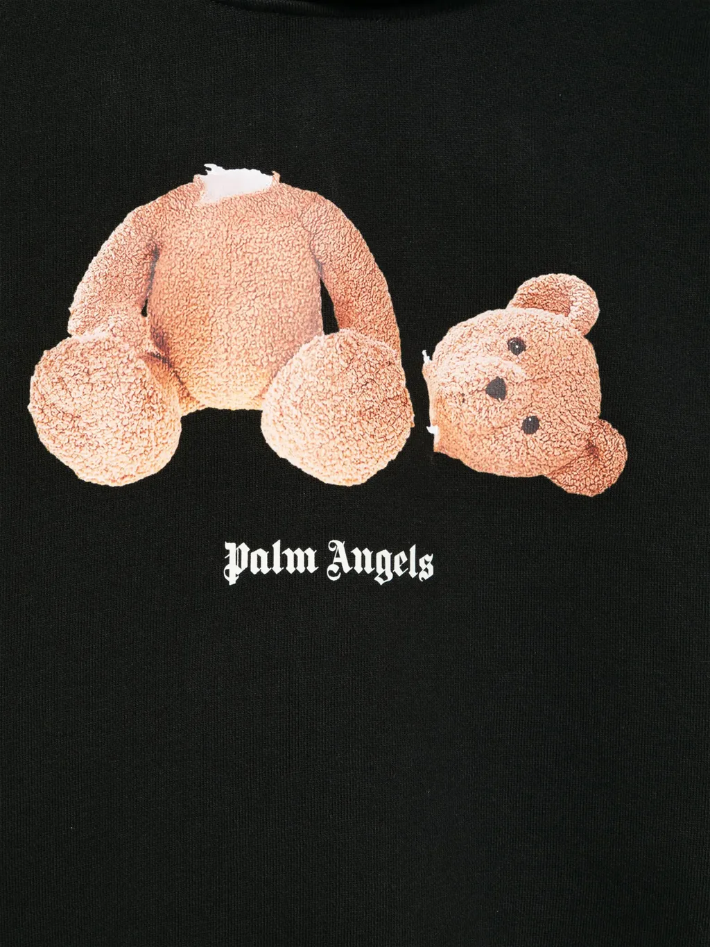 Bear Print Hoodie
