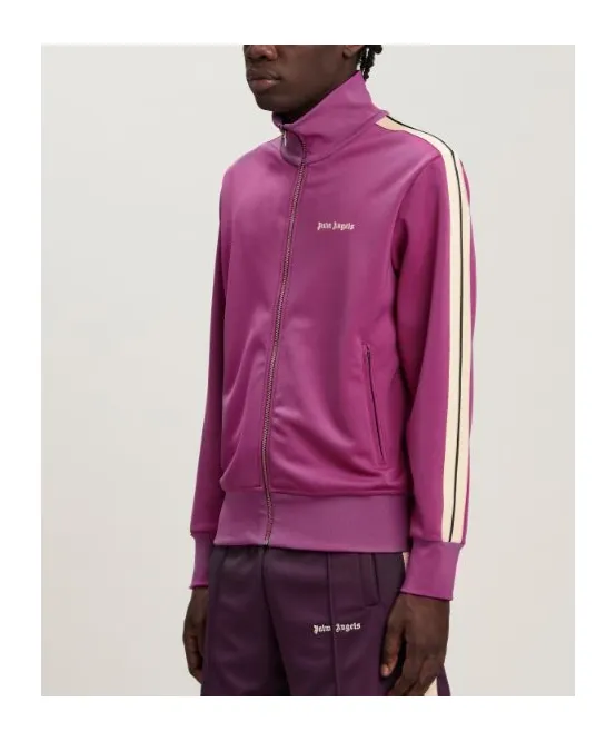 Logo Embroidered High Neck Jacket