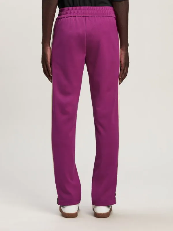 Logo Embroidered Straight Leg Track Pants