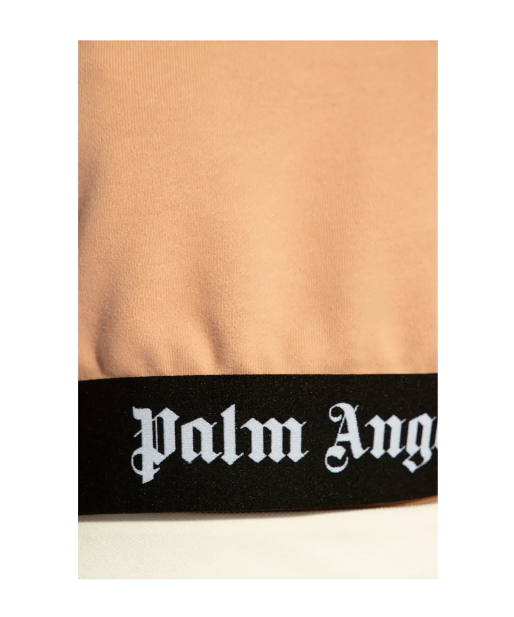 Logo Waist Cropped Sweatshirt