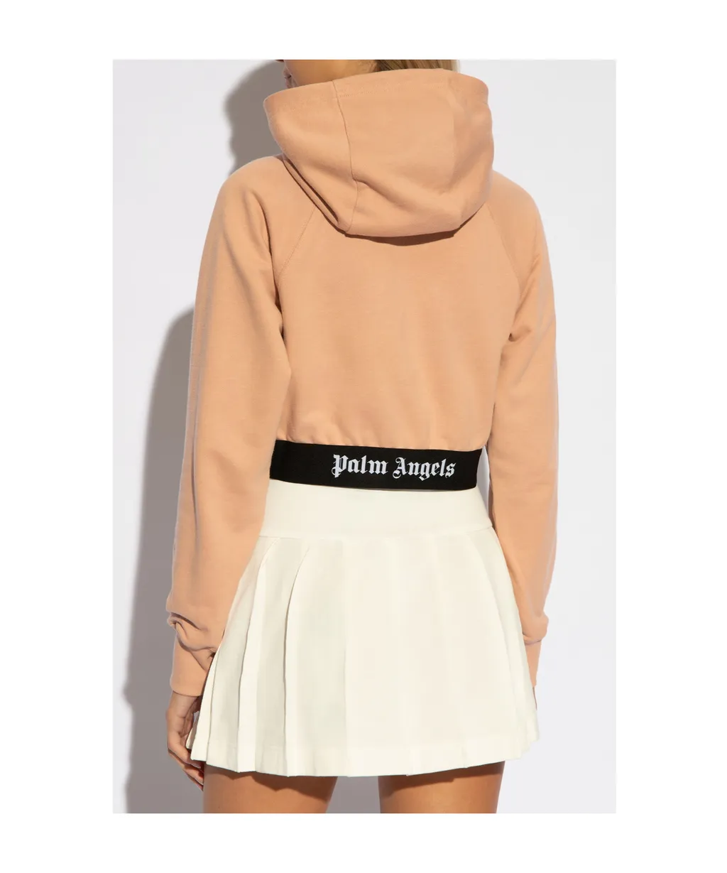 Logo Waist Cropped Sweatshirt