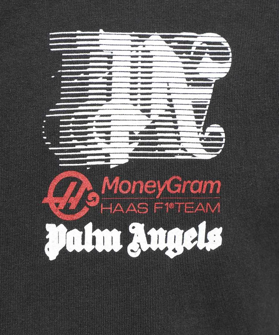 Haas Racing-Printed Crewneck T-Shirt