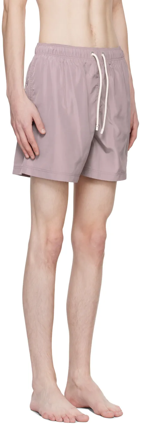 Logo Embroidered Drawstring Shorts