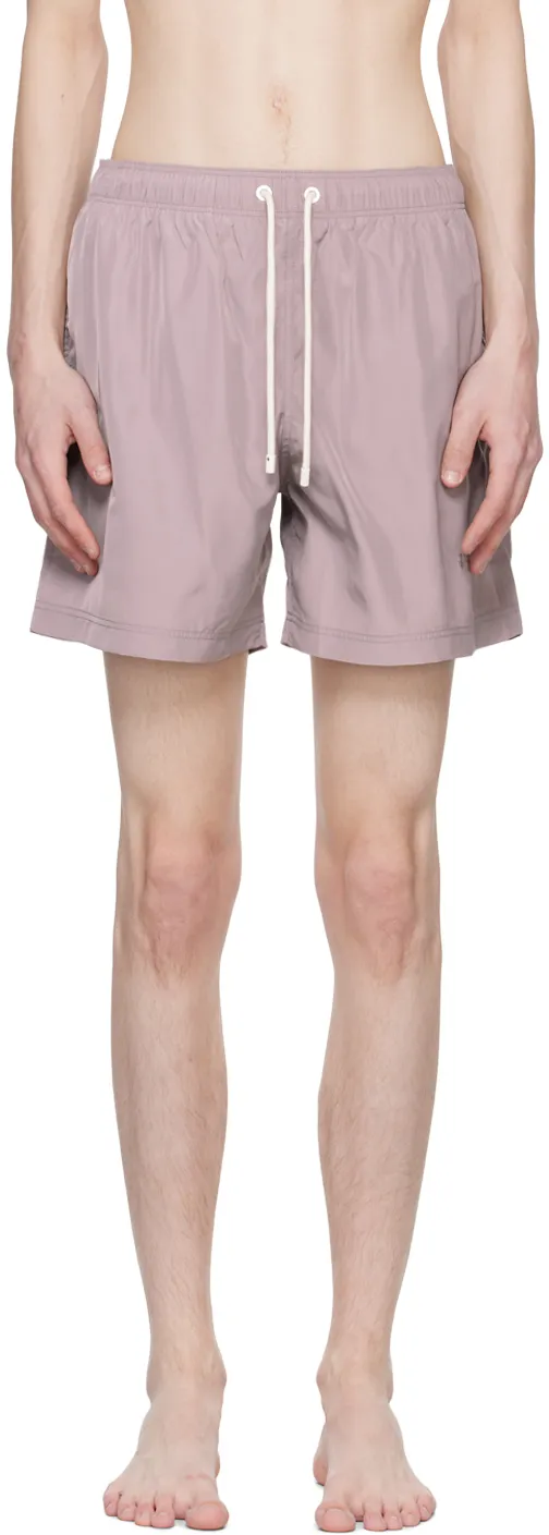 Logo Embroidered Drawstring Shorts