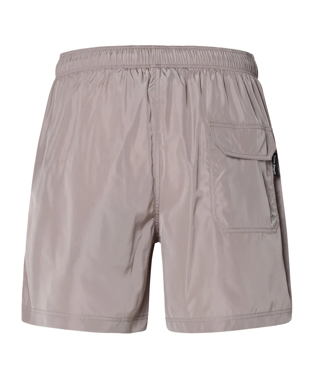 Logo Embroidered Drawstring Shorts