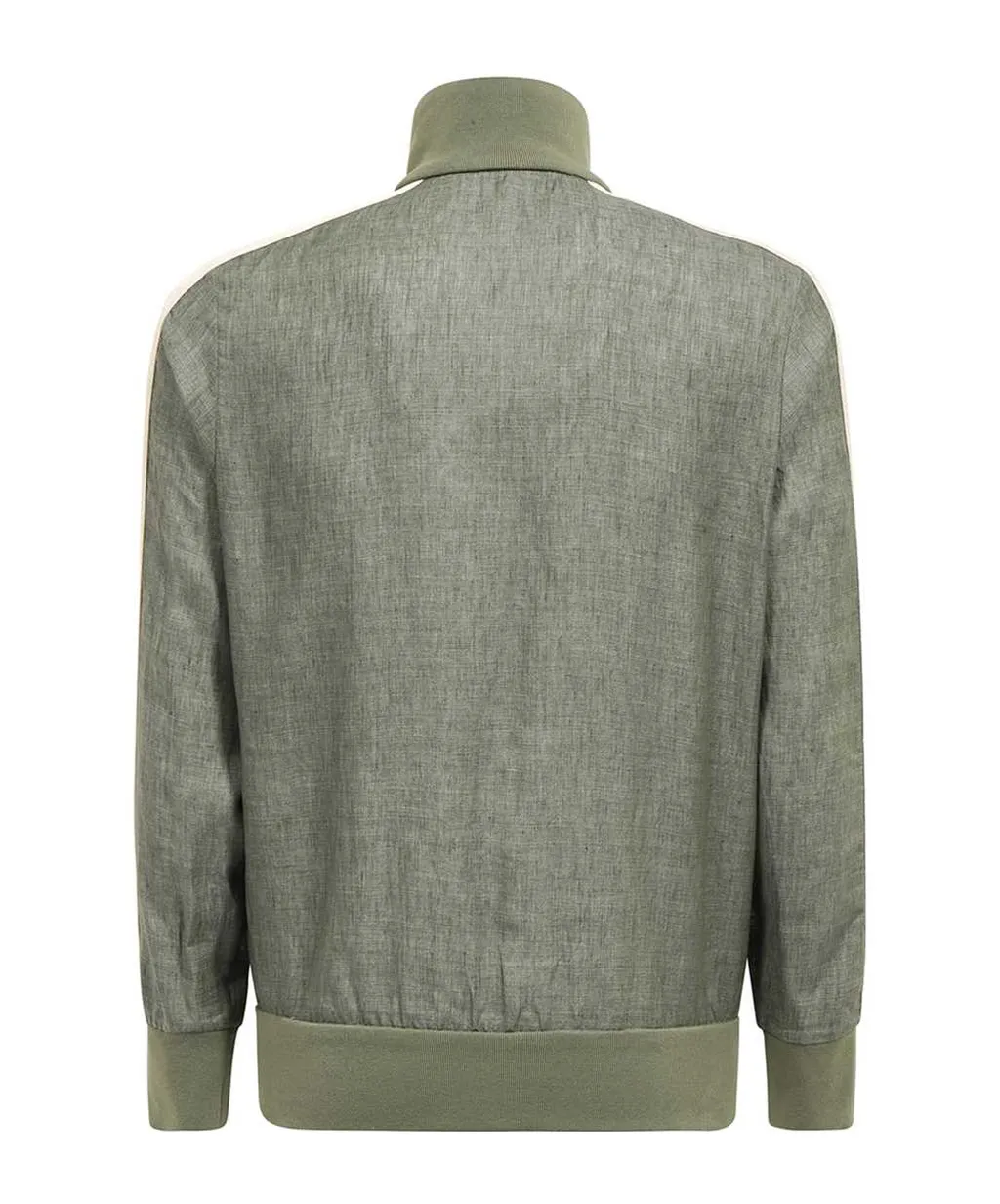 Logo-Embroidered Zipped Track Jacket