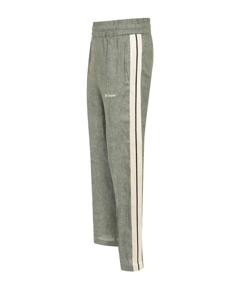 Logo Embroidered Side Stripe Detailed Track Pants
