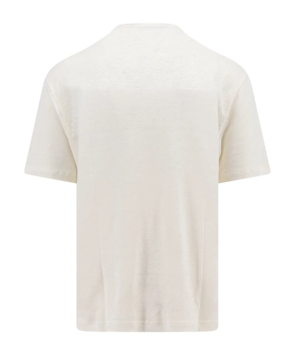Logo Embroidered Crewneck T-Shirt