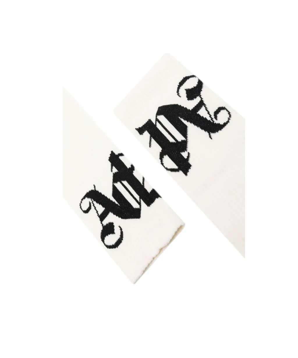 Logo Jacquard Socks