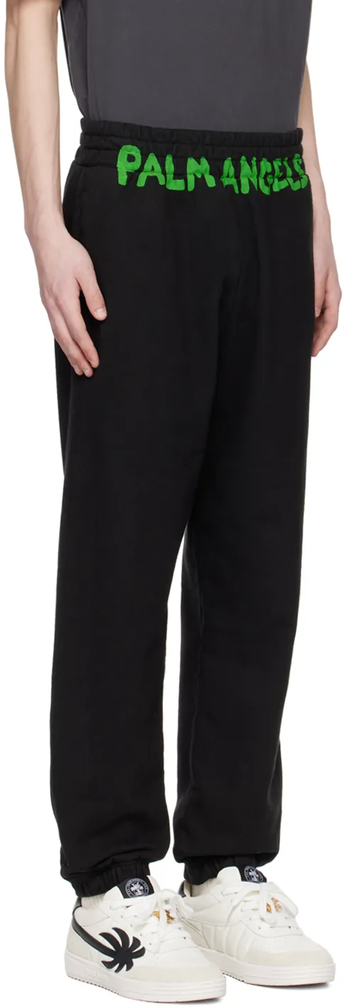 Logo-Printed Elasticated Waist Track Pants