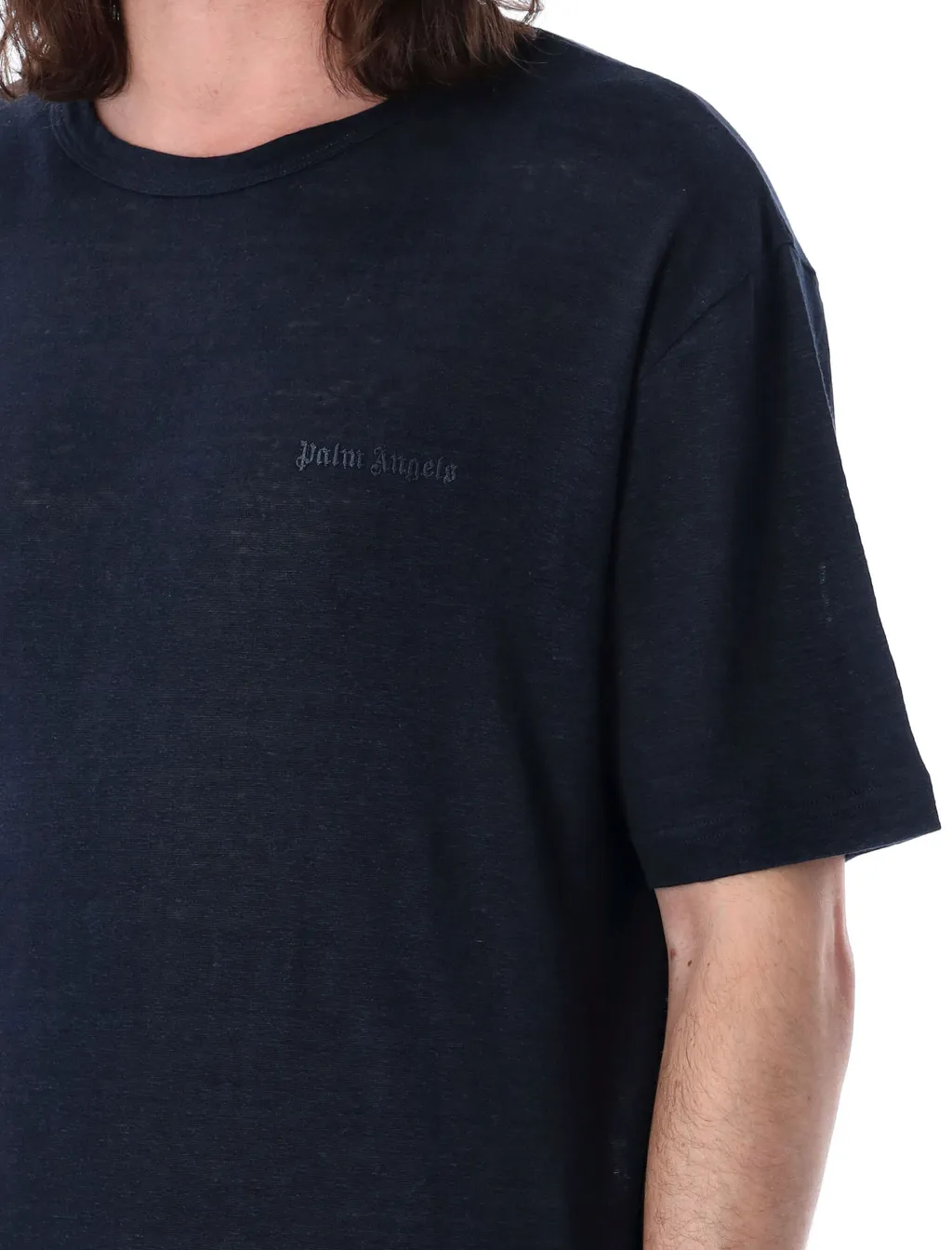 Logo Embroidered Crewneck T-Shirt