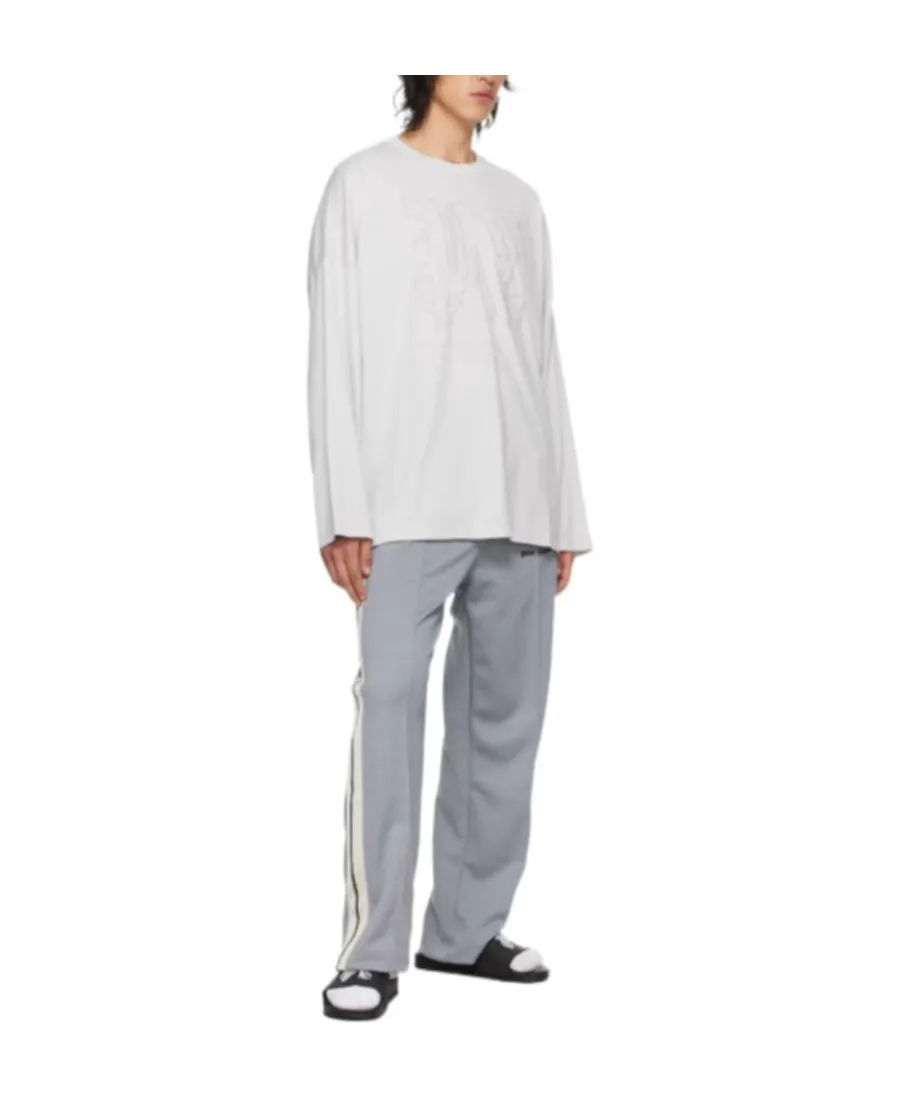 Monogram Embroidered Crewneck T-Shirt