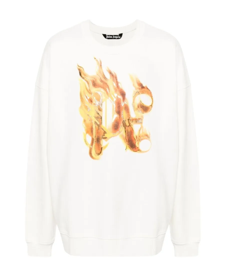Logo Printed Crewneck Sweatshirt