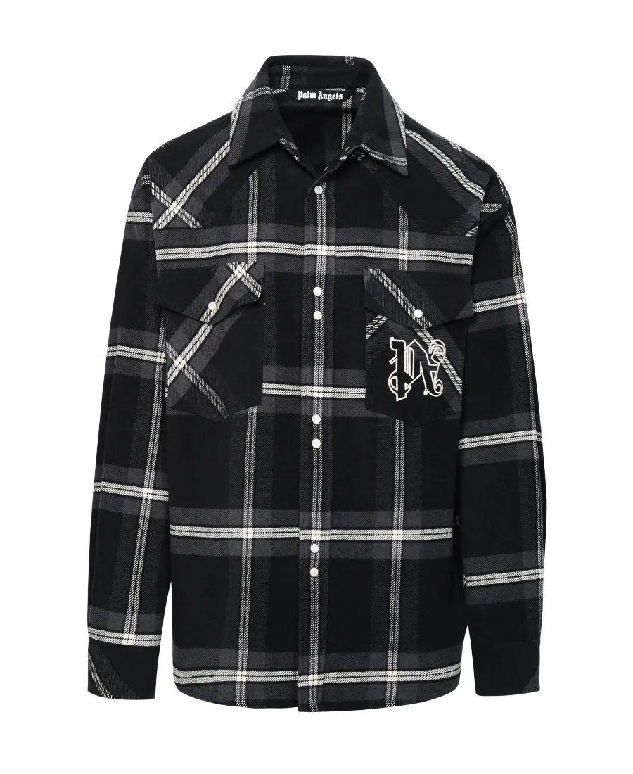 Monogram Checked Overshirt