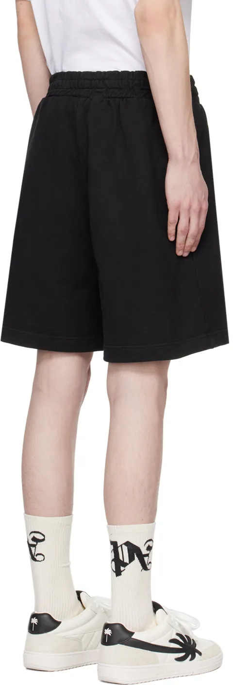 Logo-Printed Elasticated Waist Track Shorts