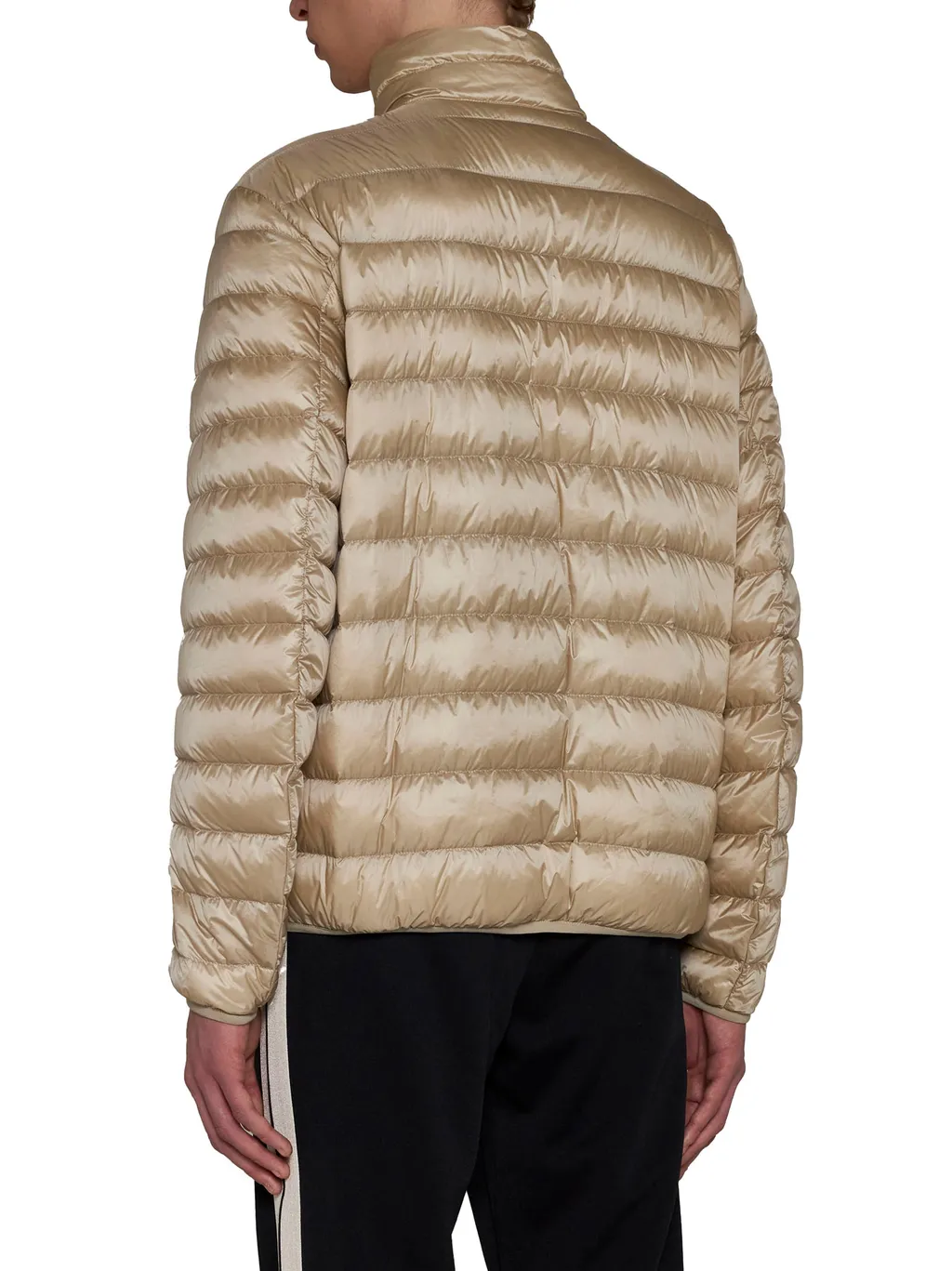 Logo Printed Quilted Jacket
