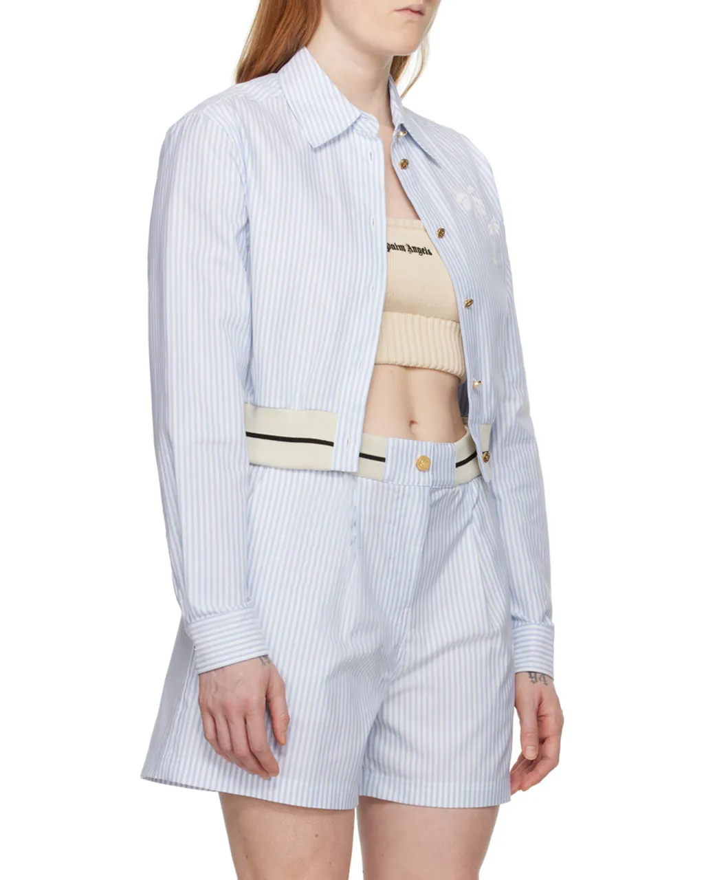 Logo Striped Shirt