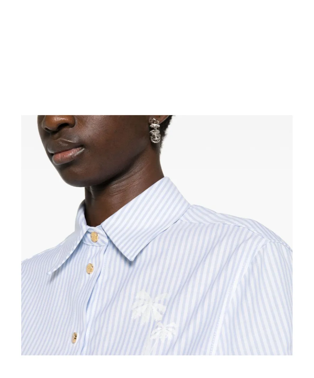 Logo Striped Shirt