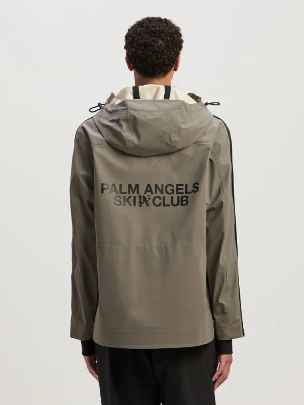 Logo Patch Hooded Jacket