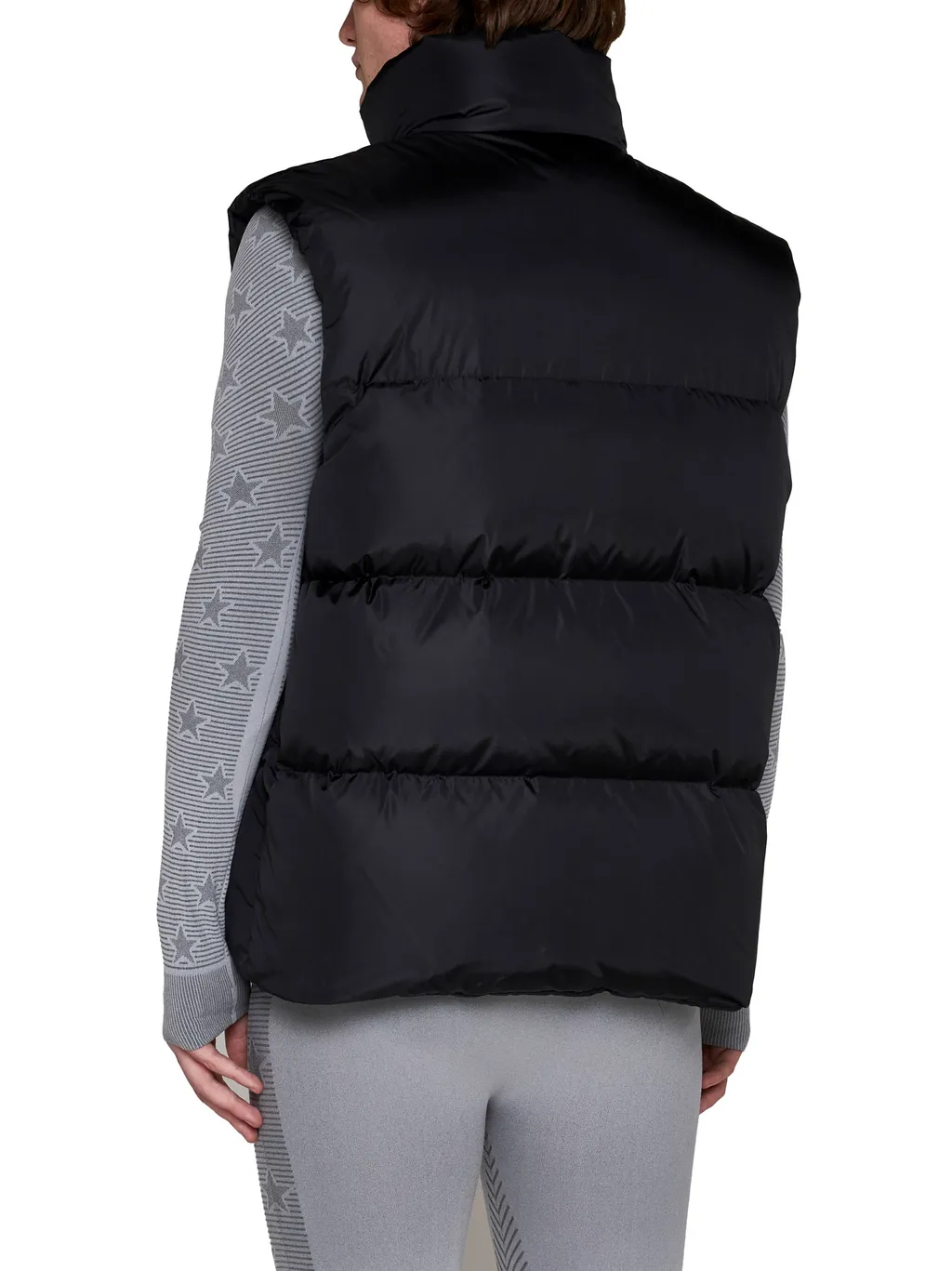 Logo Patch Padded Vest