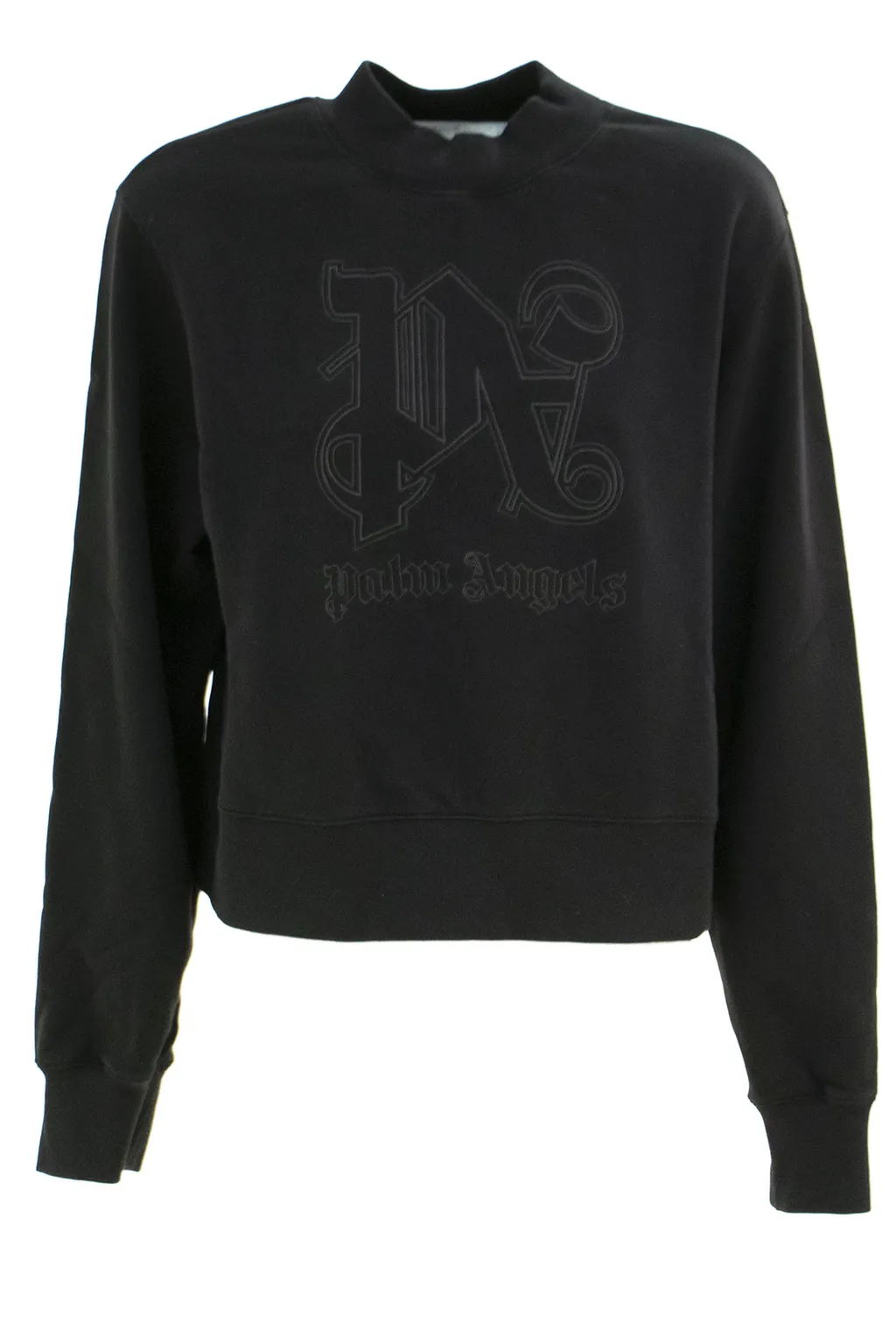 Monogram Detailed Crewneck Sweatshirt