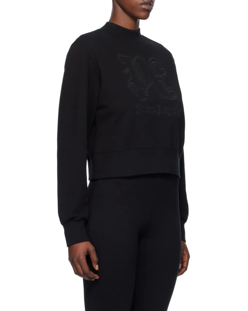 Monogram Detailed Crewneck Sweatshirt