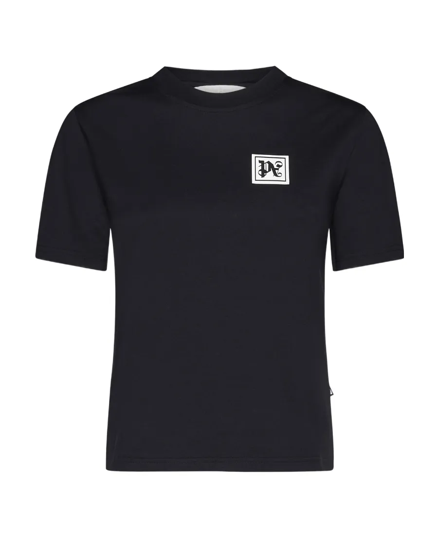 Logo Patch Crewneck T-Shirt