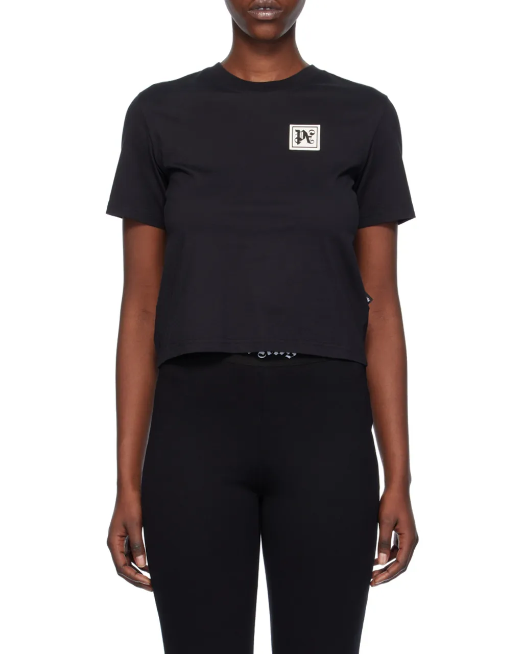Logo Patch Crewneck T-Shirt