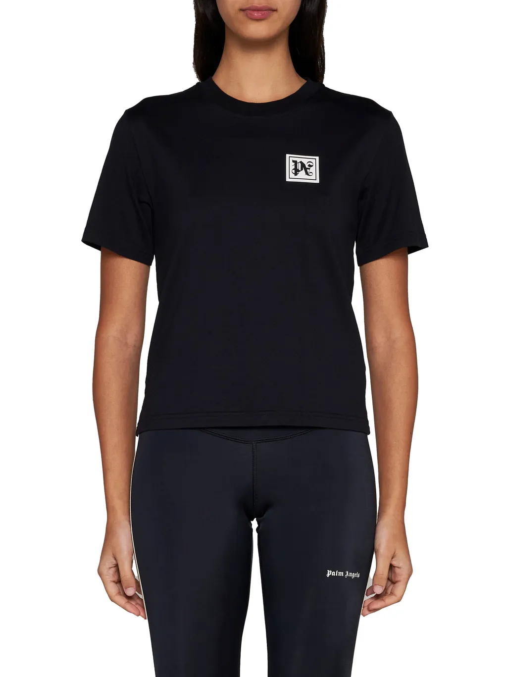Logo Patch Crewneck T-Shirt
