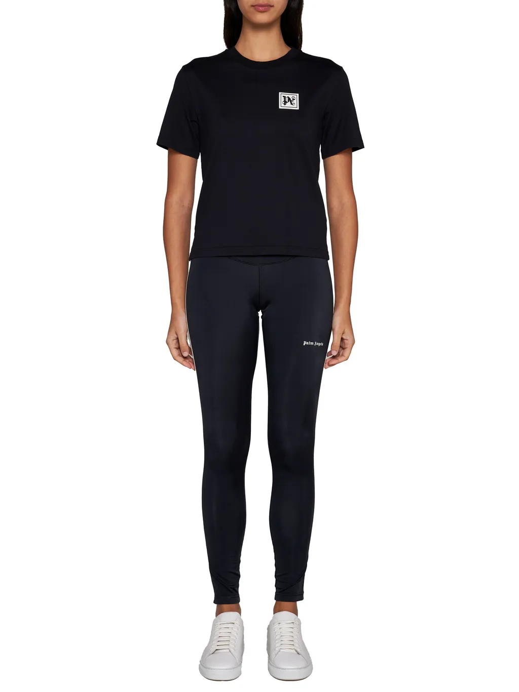 Logo Patch Crewneck T-Shirt