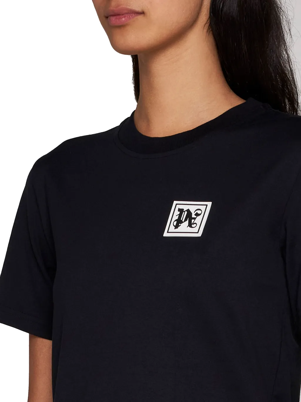 Logo Patch Crewneck T-Shirt