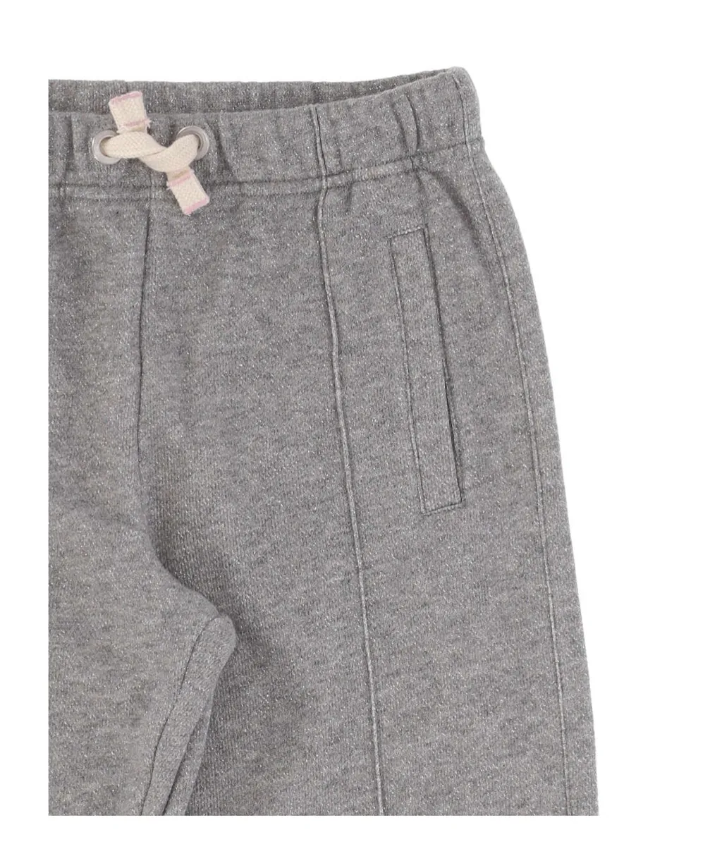 Lurex Drawstring Track Pants