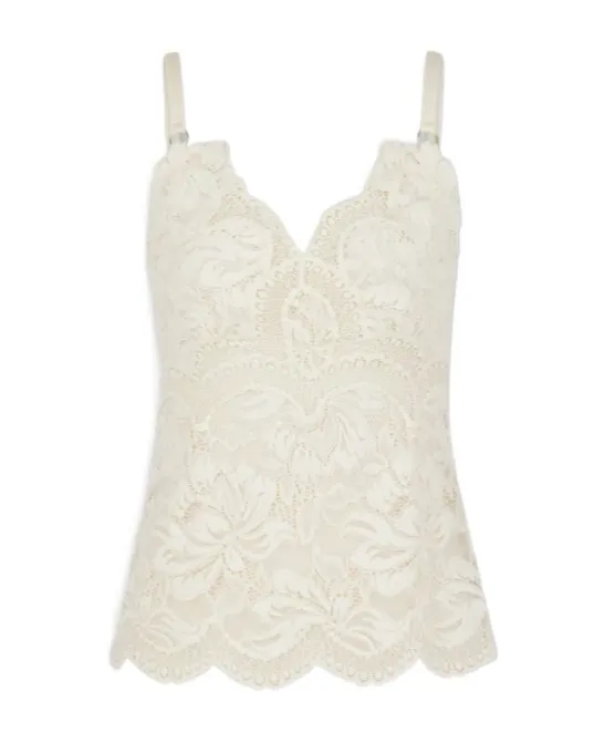 Lace V-Neck Tank Top