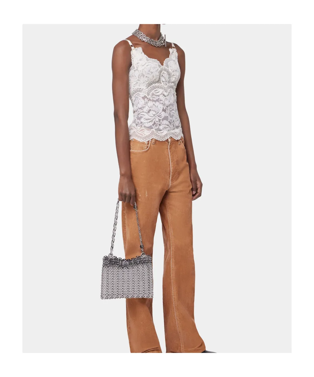 Lace V-Neck Tank Top
