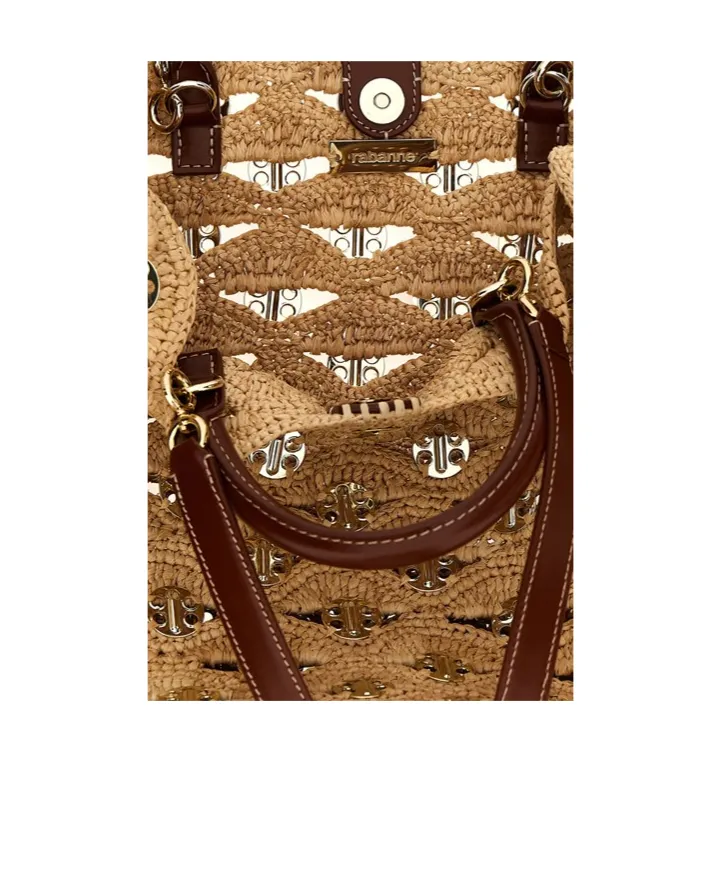 Sac A Main Disc-Link Top Handle Bag