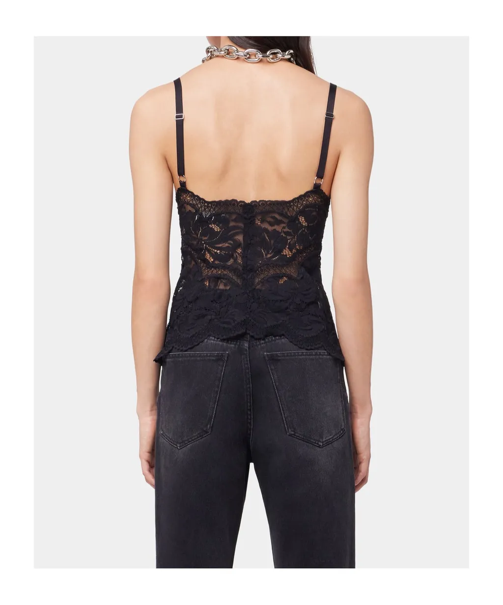 Lace V-Neck Tank Top