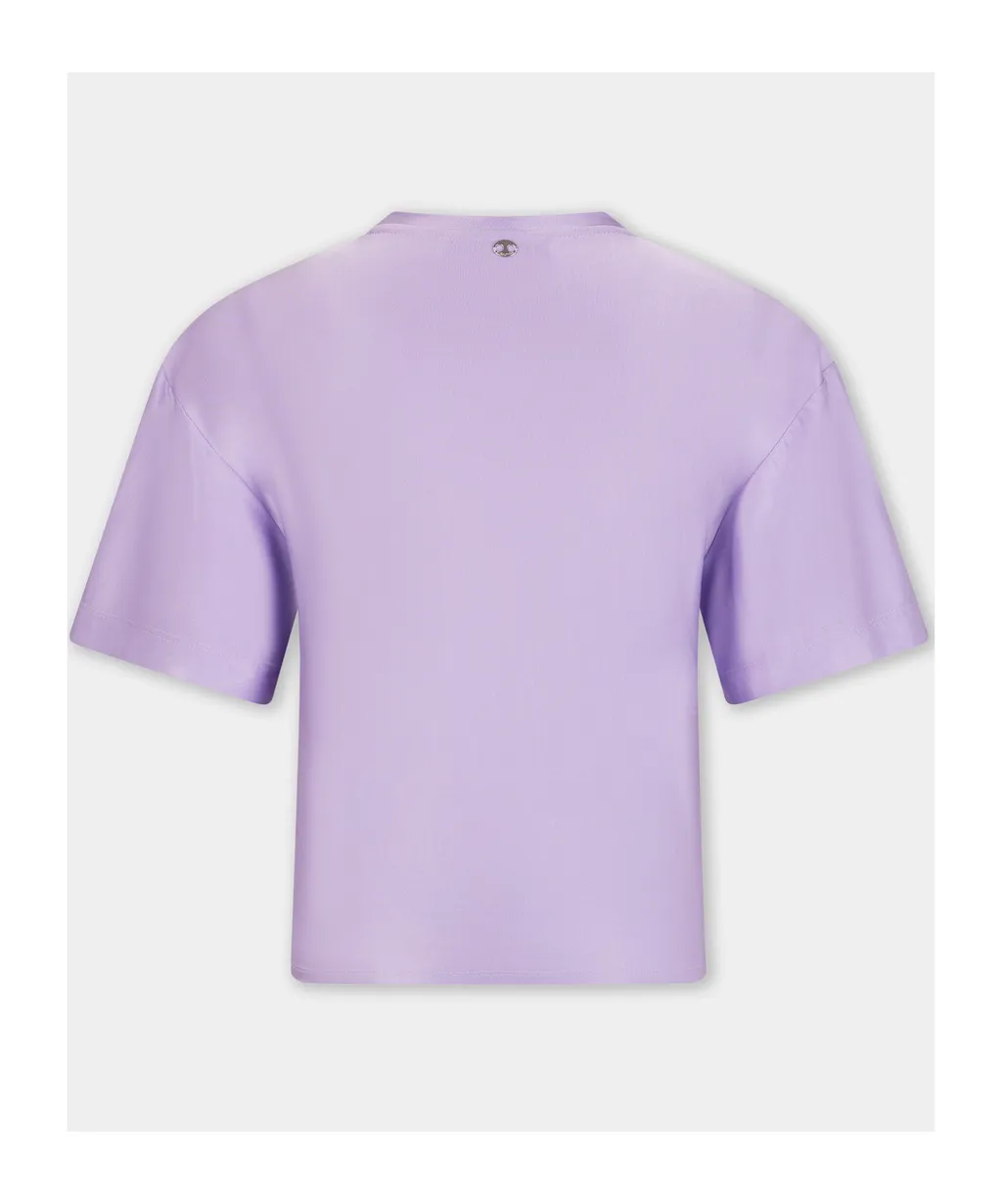 Piercing Embellished Cropped T-Shirt