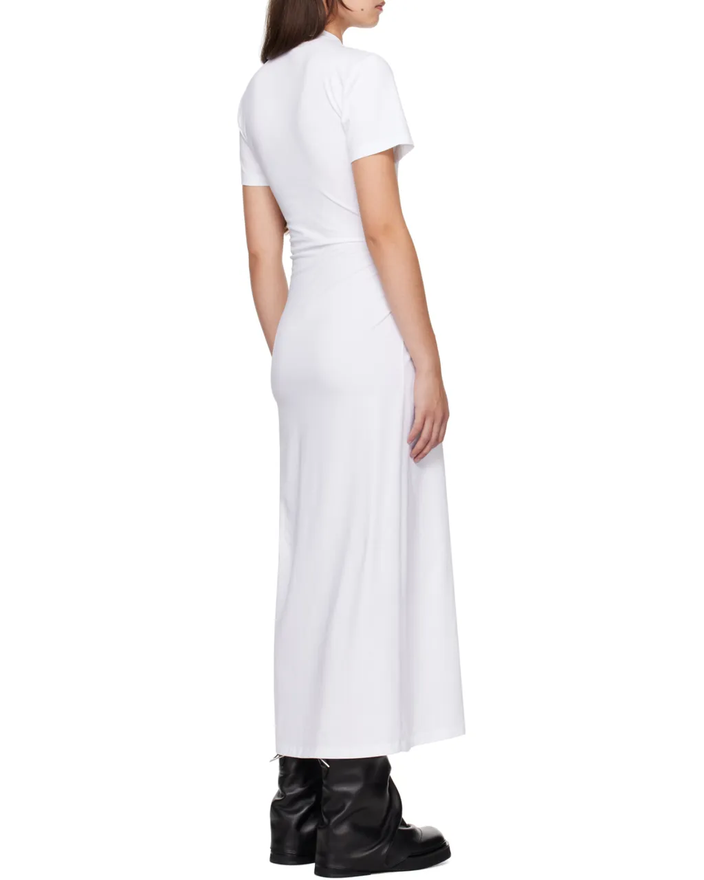 Jersey Long Piercing Dress