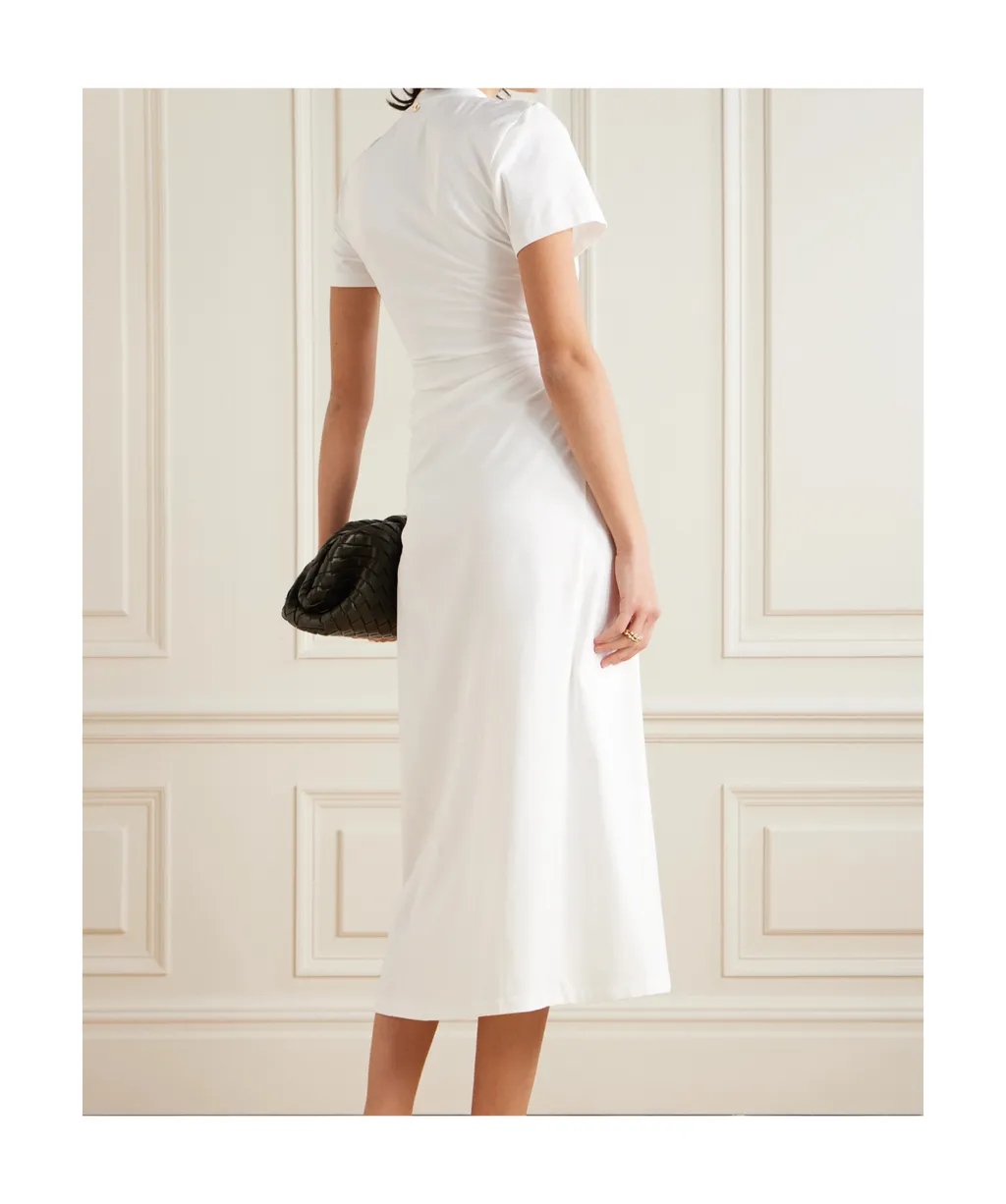 Jersey Long Piercing Dress