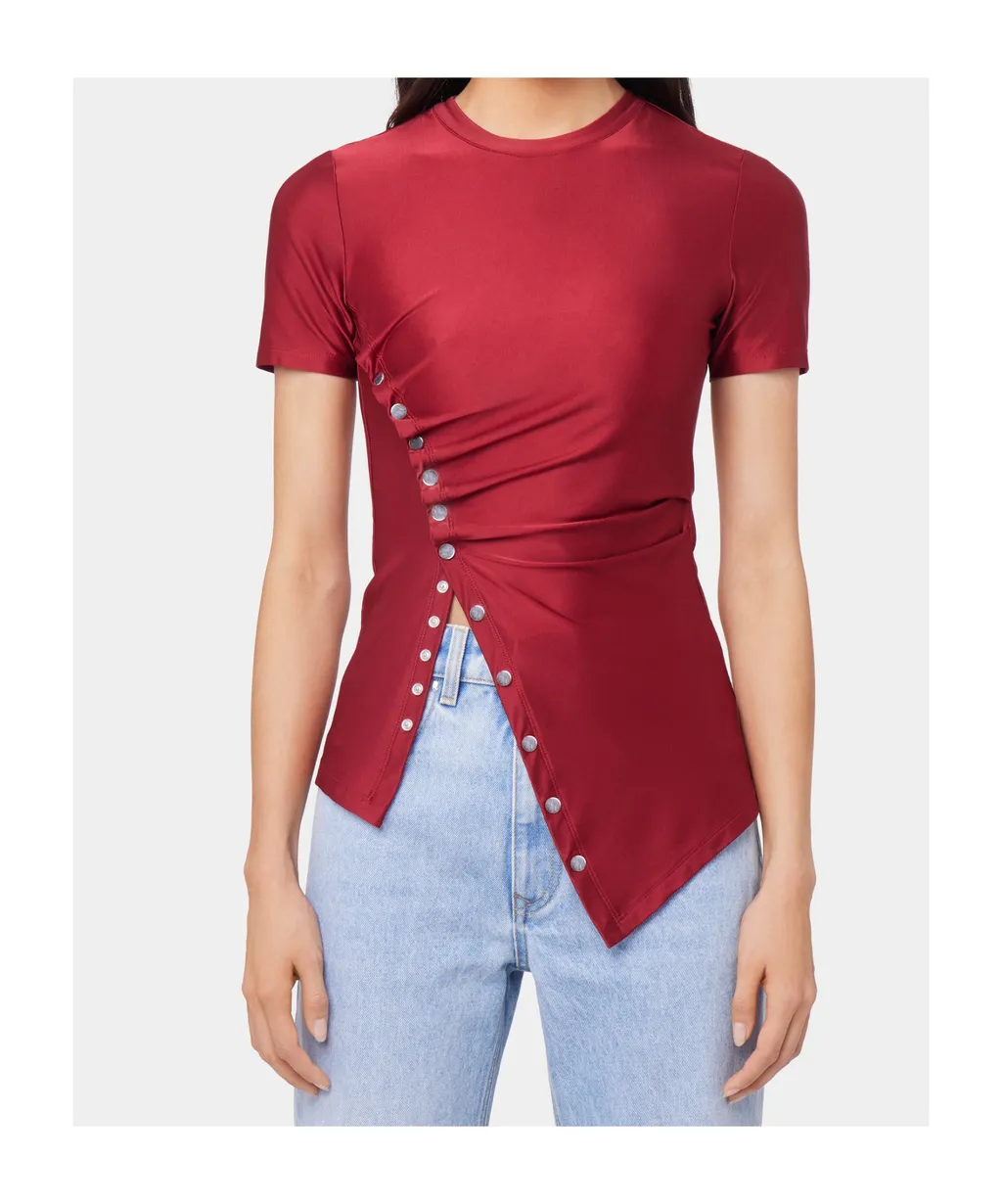 Draped Jersey T-Shirt