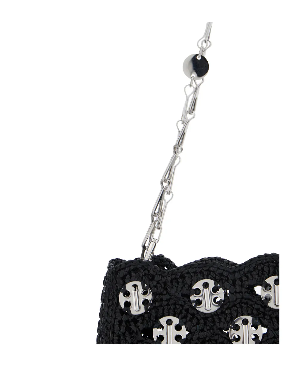 Sac A Main Chain-Link Shoulder Bag