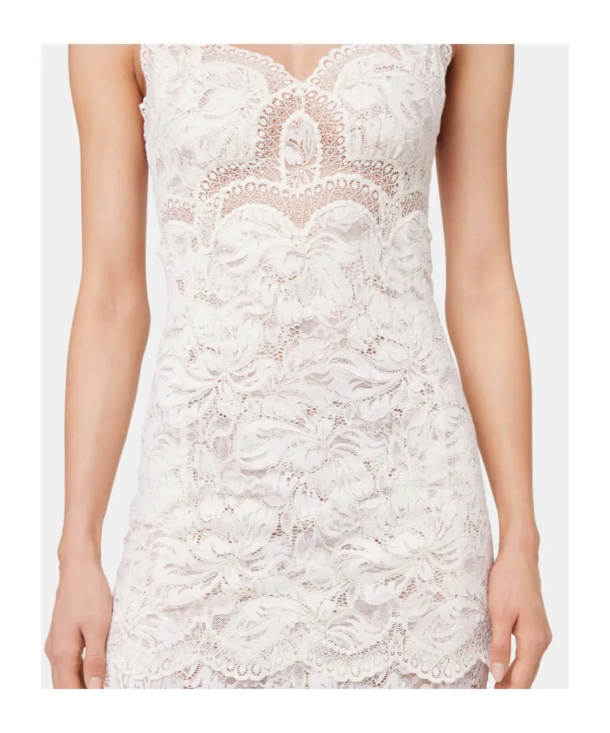 Lace Detailed Sleeveless Maxi Dress