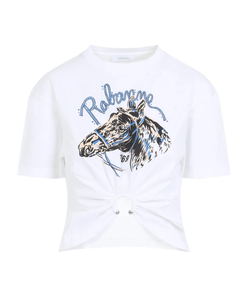 Logo Printed Crewneck T-Shirt