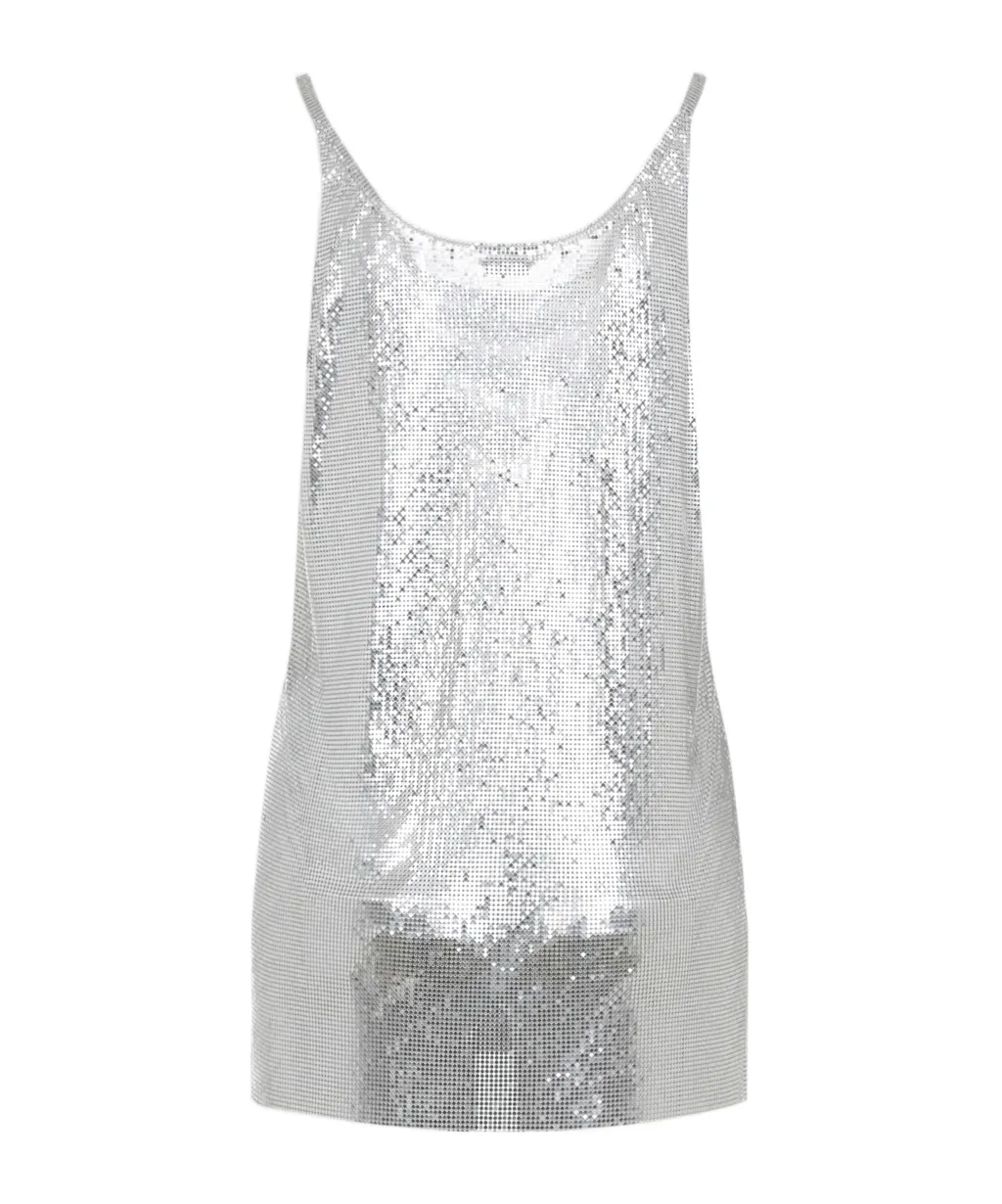 Embellished Sleeveless Top