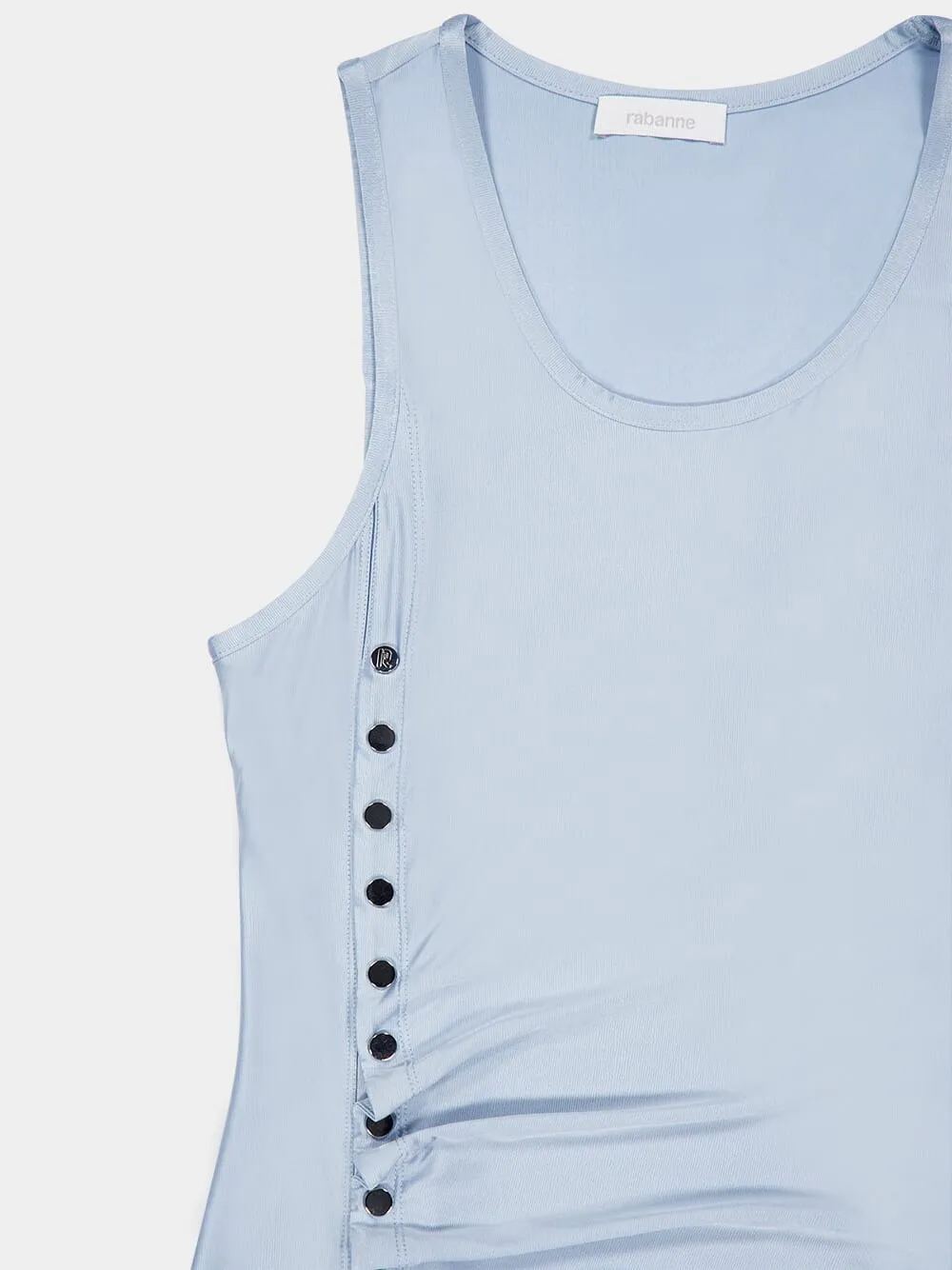 Sleeveless Ruched Pression Dress